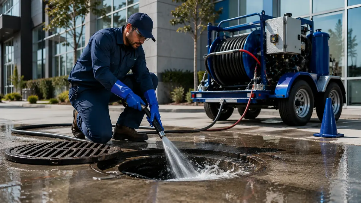 Commercial Hydro Jet Drain Cleaning in Dublin