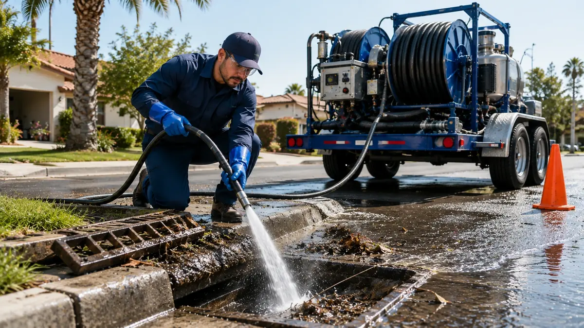 Storm Drain Hydro Jet Cleaning in Dublin
